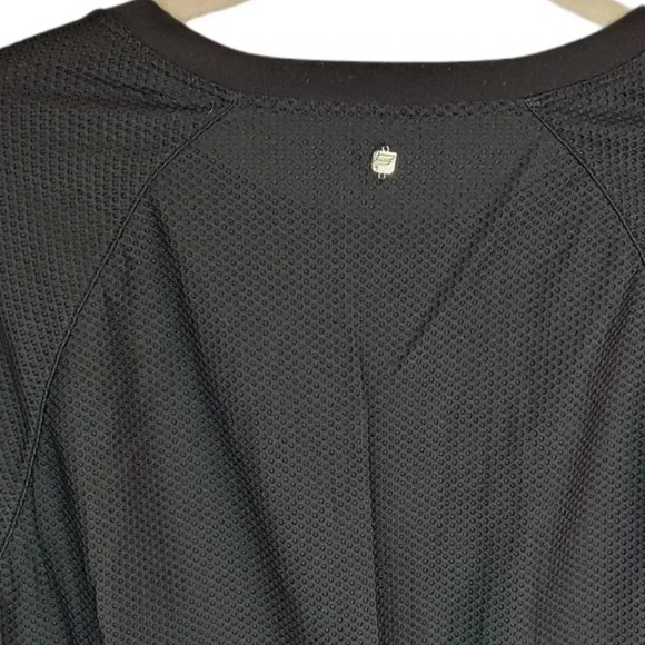 Fabletics Lana Black Cinched Waist Long Sleeve Size Large - Picture 7 of 11